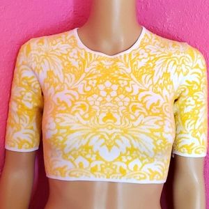 BCBG MAXAZRIA crop top